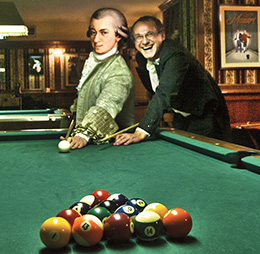 Biliárd Mozarttal