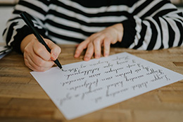 Kalligráfia workshop