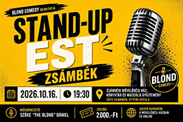 Stand up comedy Zsámbékon