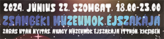 Múzeumok éjszakája 2024